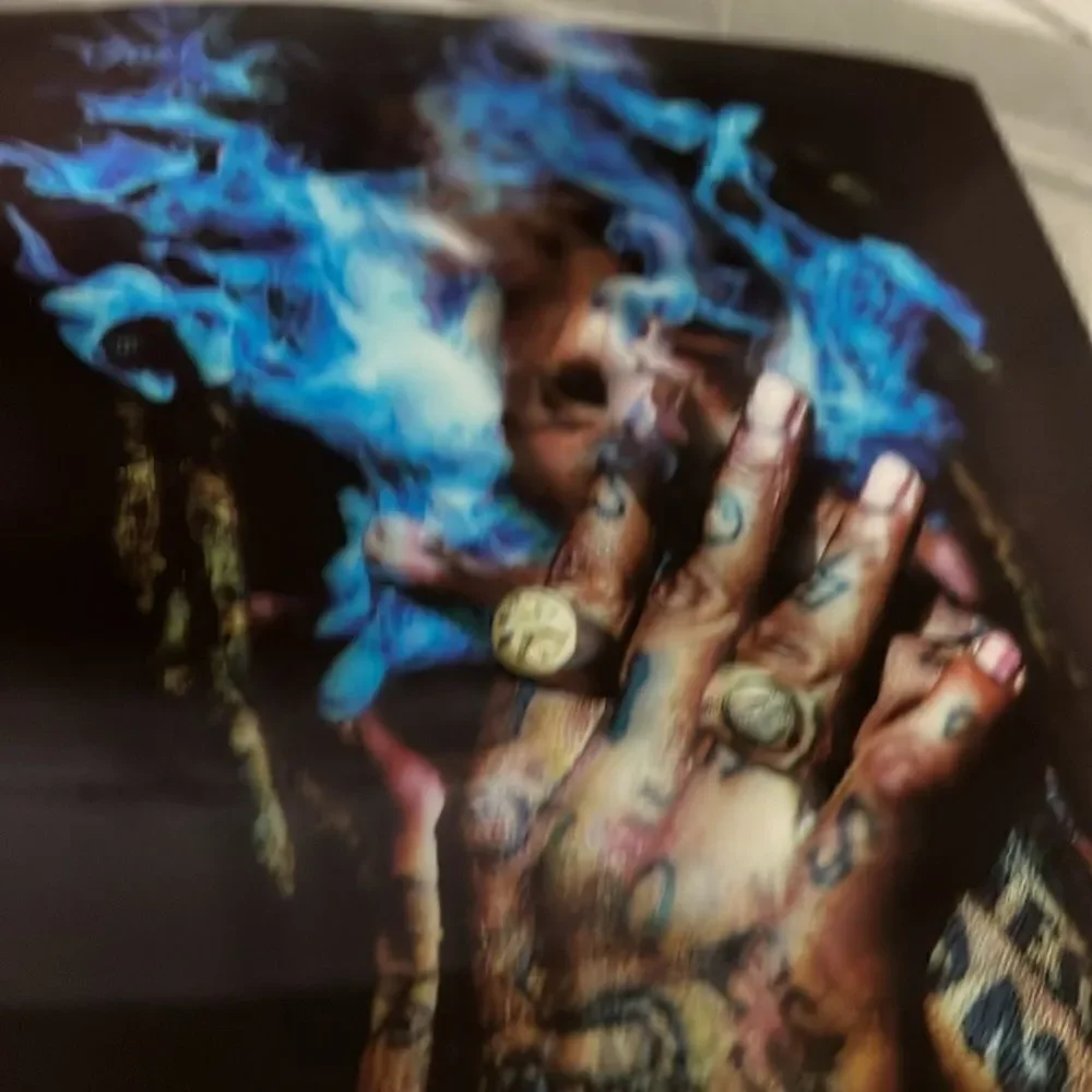 Wiz Khalifa Poster - BRAND NEW - 3D Picture - Smoking Rapper